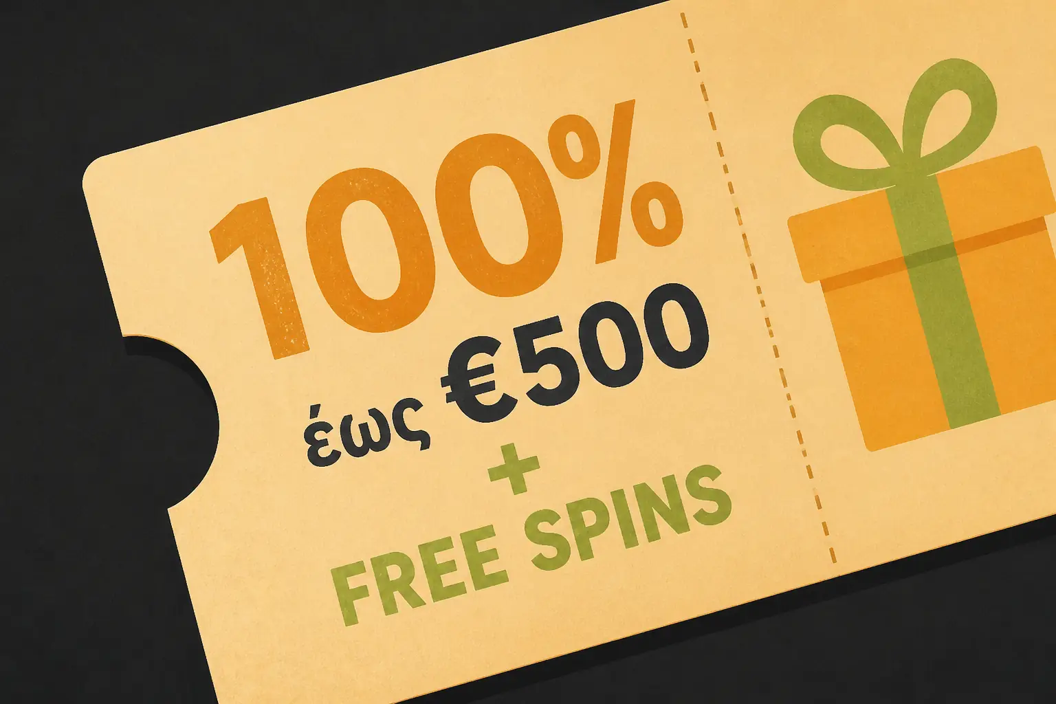 Μπόνους National Casino – 100% έως €500